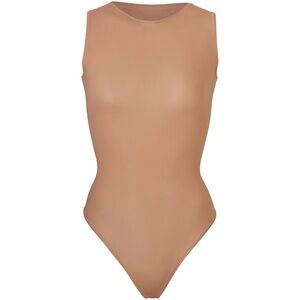 SKIMS Jelly Sheer Crew Neck Bodysuit